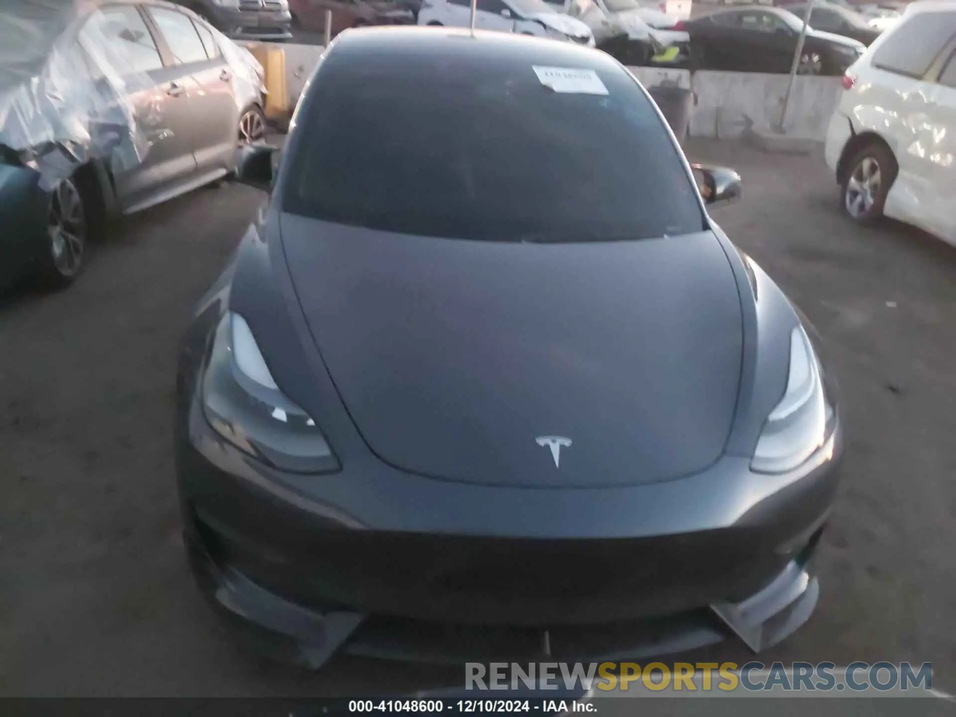 12 fotografías del automóvil dañado 5YJ3E1EB4PF633935 TESLA MODEL 3 2023