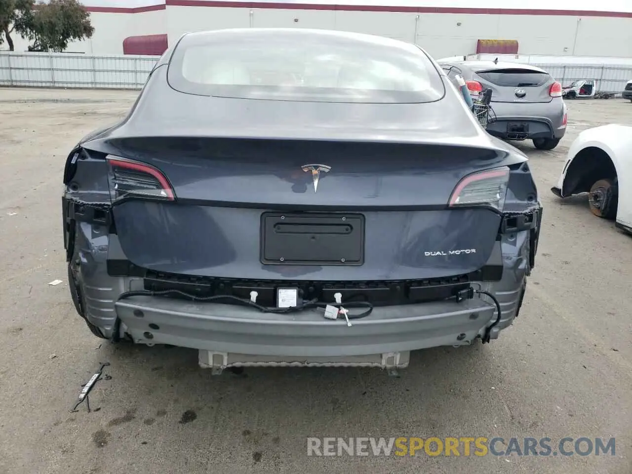6 fotografías del automóvil dañado 5YJ3E1EB4PF637130 TESLA MODEL 3 2023