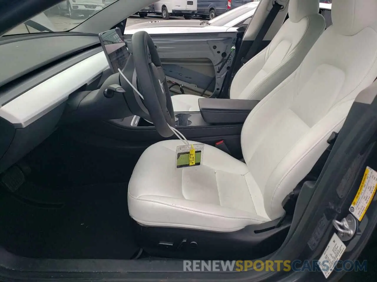7 fotografías del automóvil dañado 5YJ3E1EB4PF637130 TESLA MODEL 3 2023