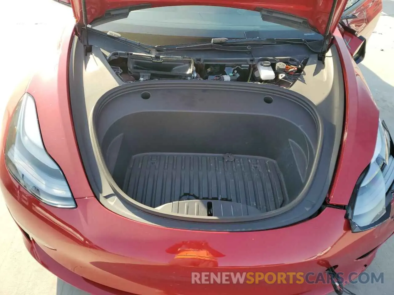 11 fotografías del automóvil dañado 5YJ3E1EB4PF683833 TESLA MODEL 3 2023