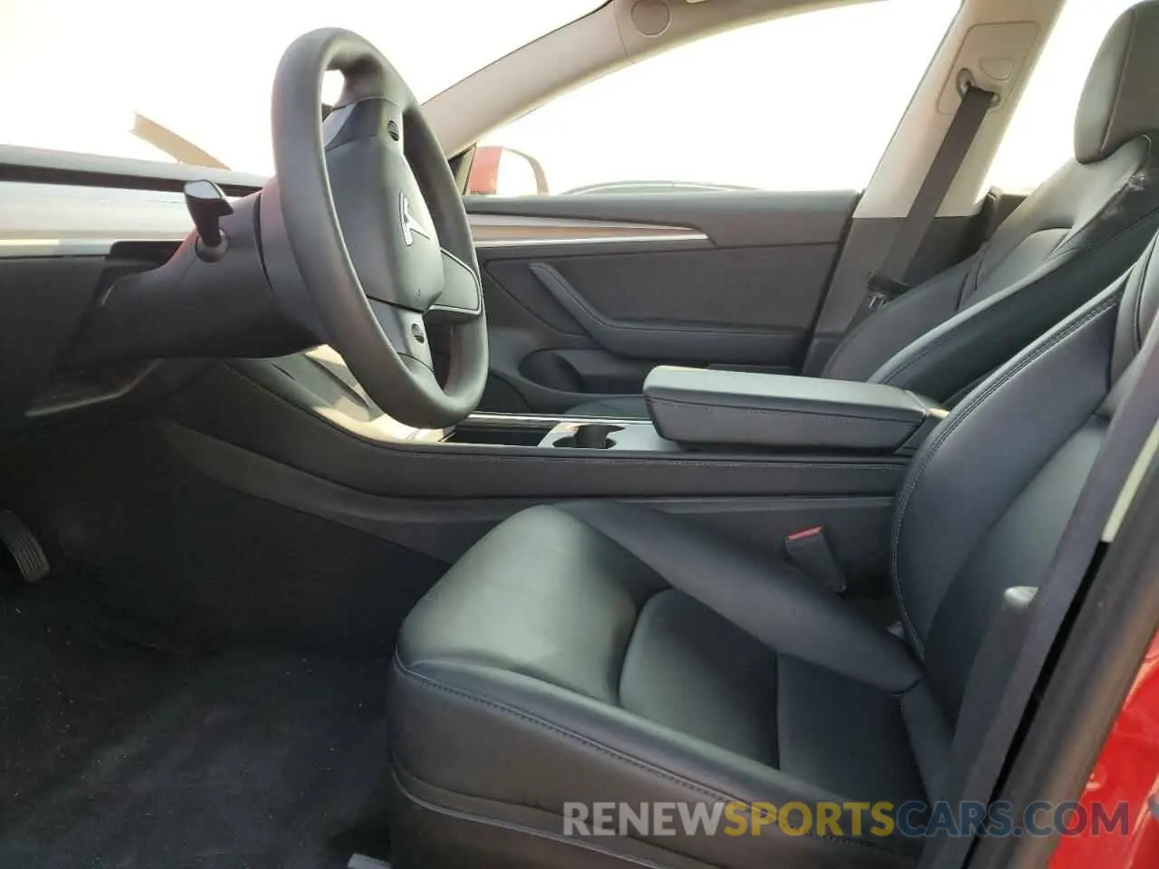 7 fotografías del automóvil dañado 5YJ3E1EB4PF683833 TESLA MODEL 3 2023