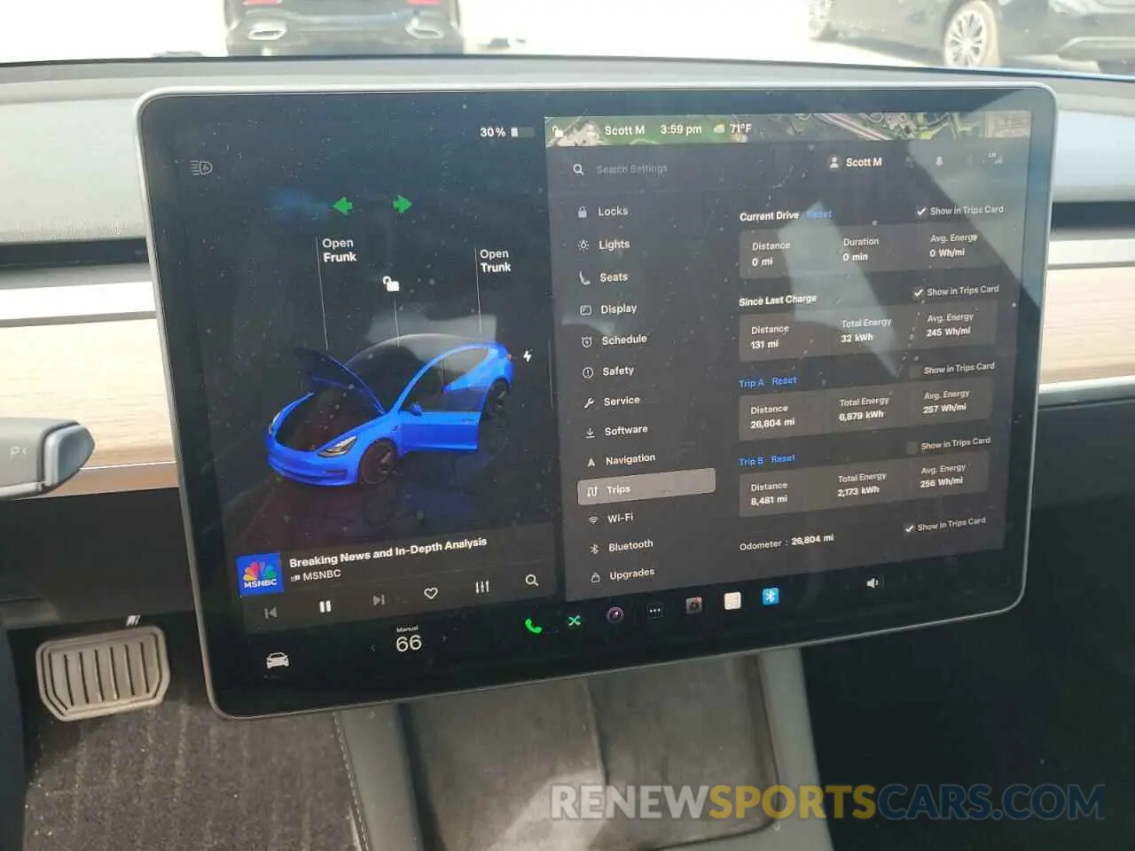 9 fotografías del automóvil dañado 5YJ3E1EB4PF704079 TESLA MODEL 3 2023
