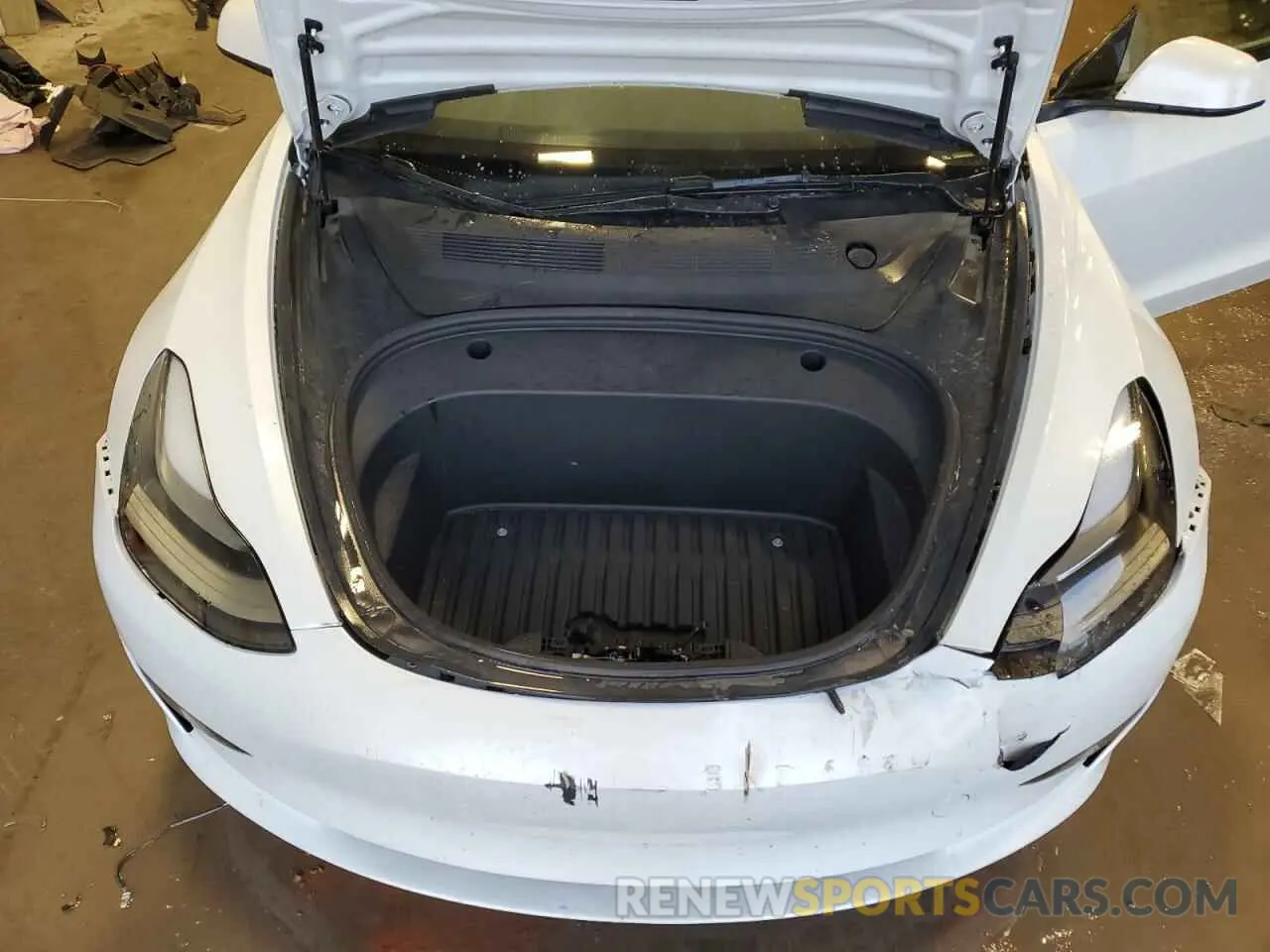 11 fotografías del automóvil dañado 5YJ3E1EB5PF480126 TESLA MODEL 3 2023