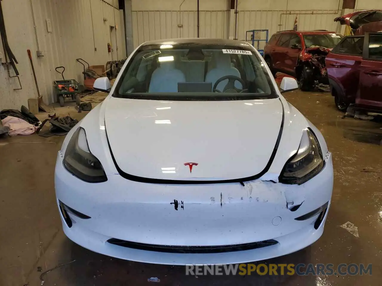 5 fotografías del automóvil dañado 5YJ3E1EB5PF480126 TESLA MODEL 3 2023