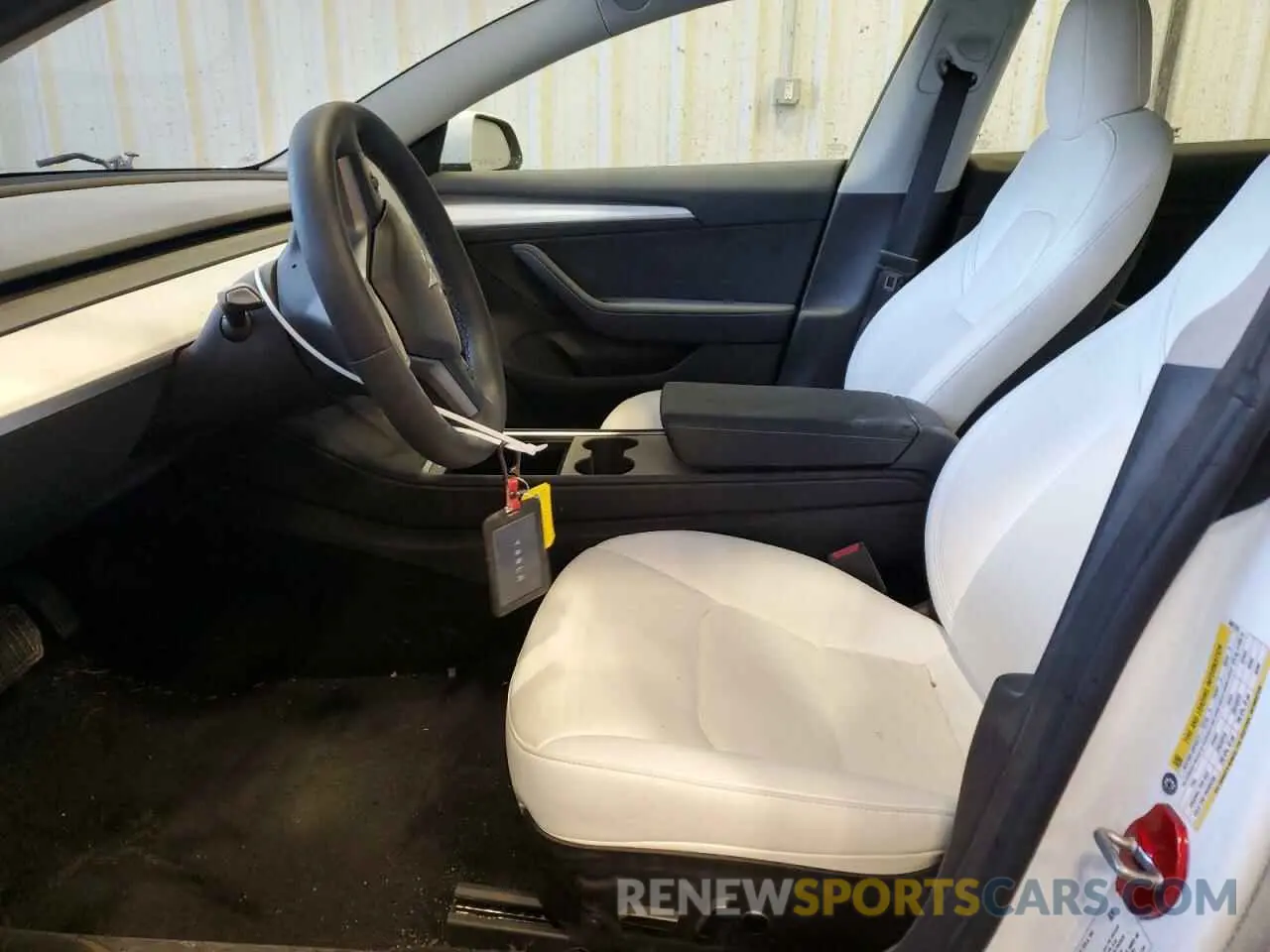 7 fotografías del automóvil dañado 5YJ3E1EB5PF480126 TESLA MODEL 3 2023