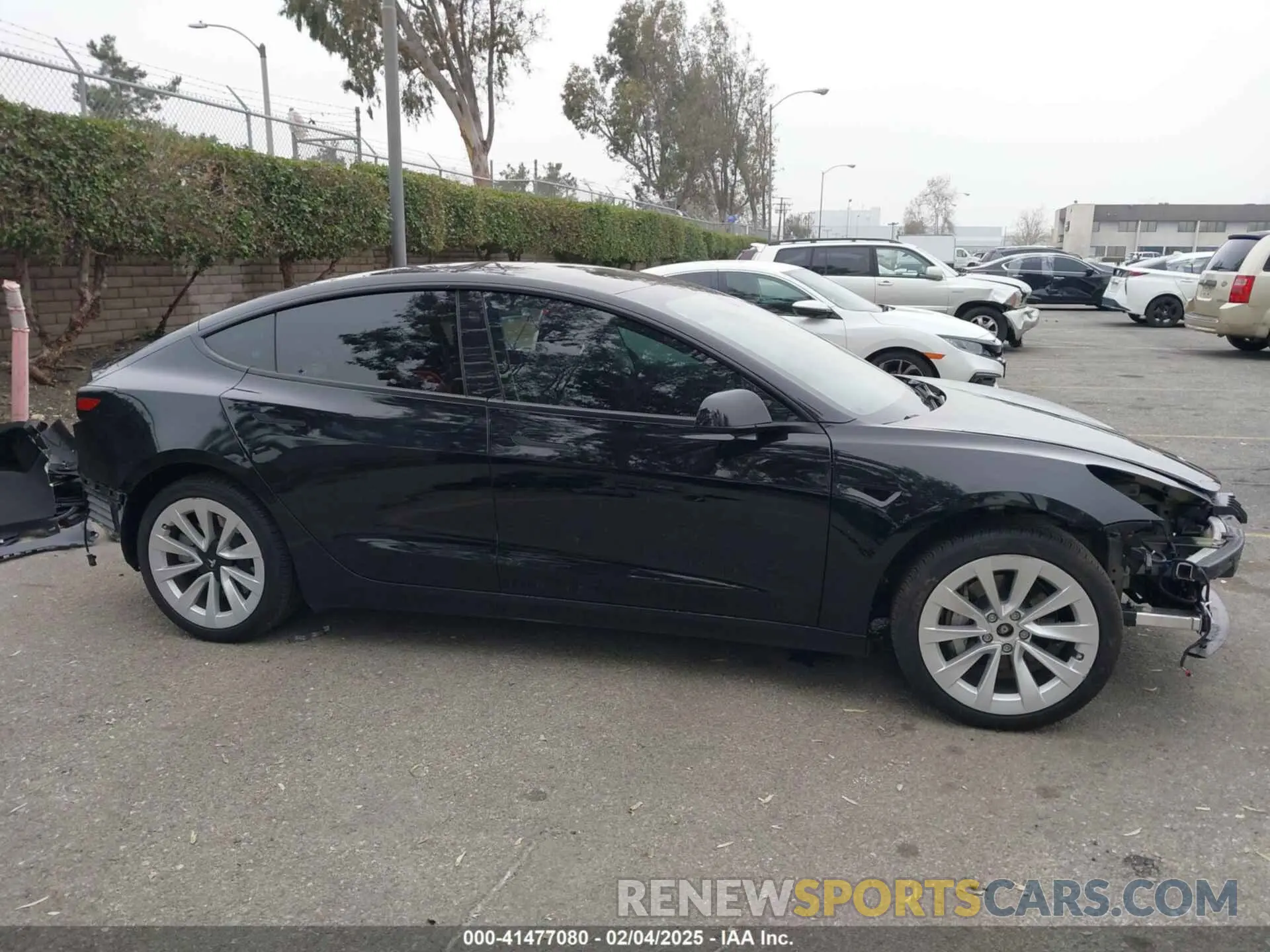 14 fotografías del automóvil dañado 5YJ3E1EB5PF594787 TESLA MODEL 3 2023