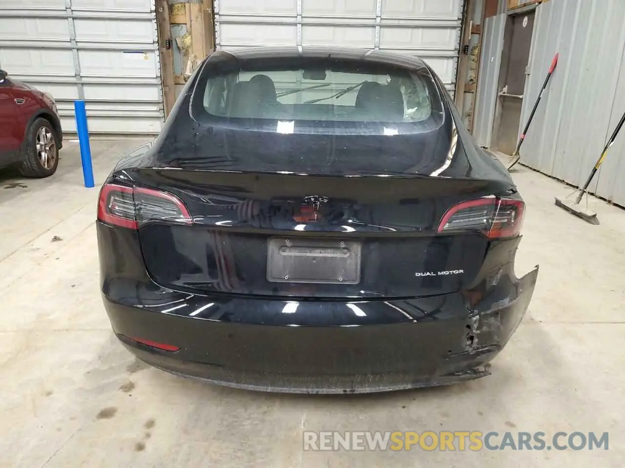 6 fotografías del automóvil dañado 5YJ3E1EB5PF661601 TESLA MODEL 3 2023