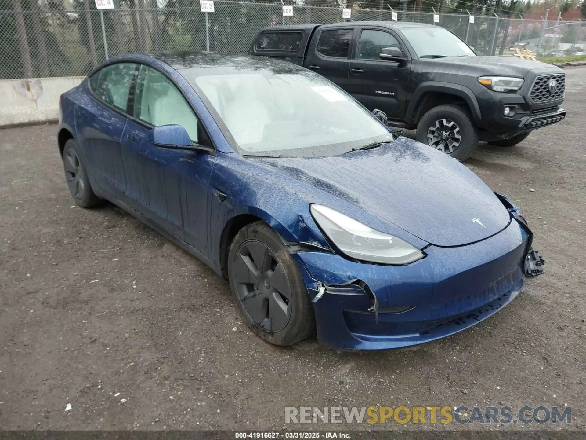 1 fotografías del automóvil dañado 5YJ3E1EB5PF704463 TESLA MODEL 3 2023
