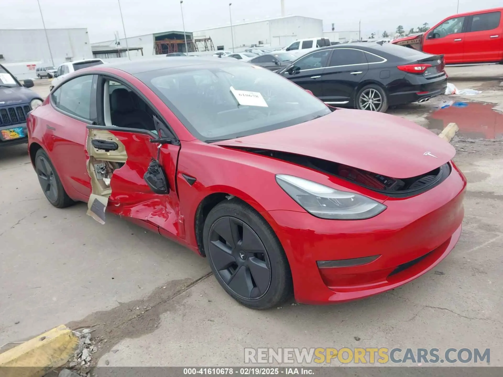 1 fotografías del automóvil dañado 5YJ3E1EB6PF388801 TESLA MODEL 3 2023