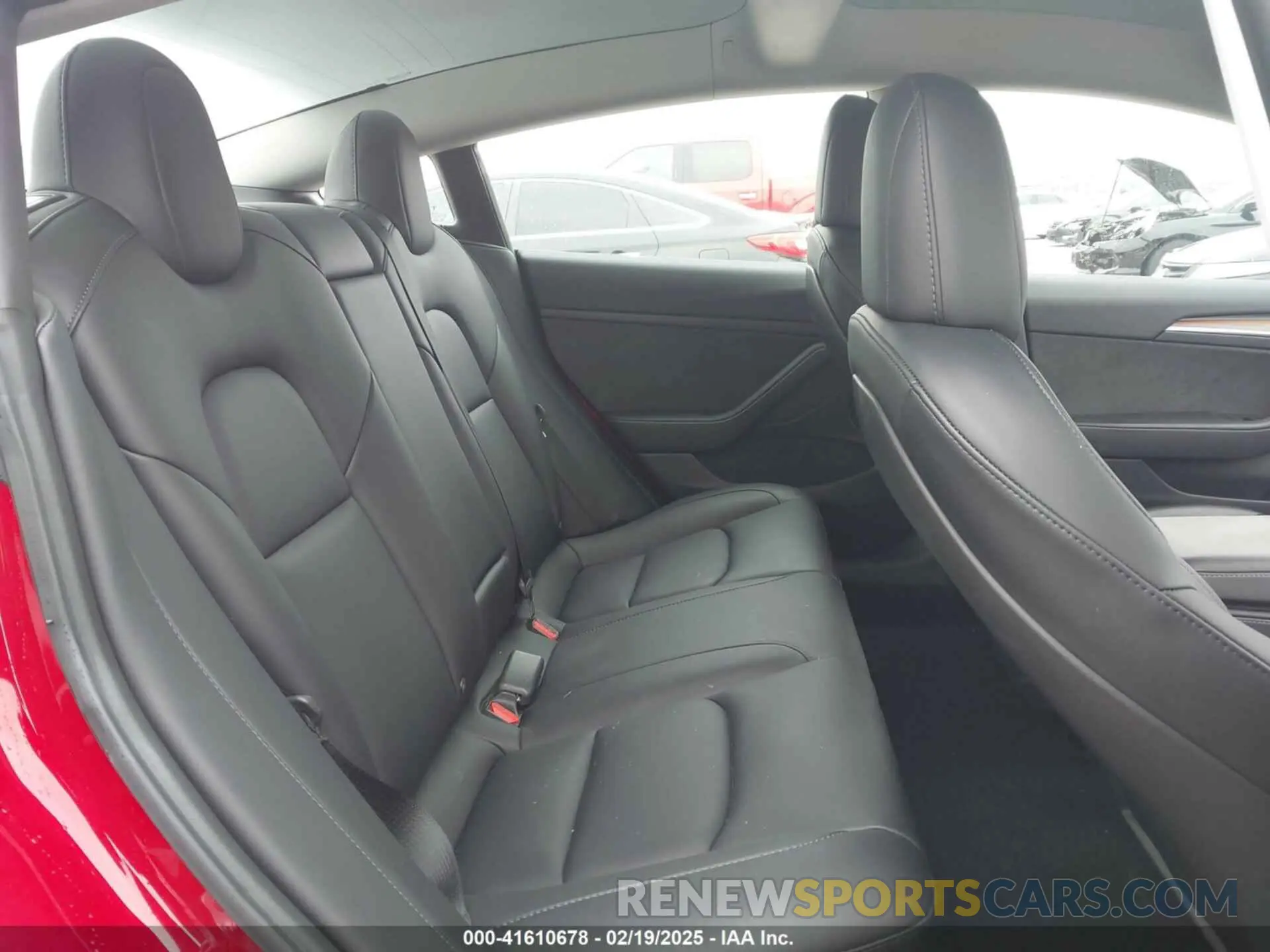 8 fotografías del automóvil dañado 5YJ3E1EB6PF388801 TESLA MODEL 3 2023