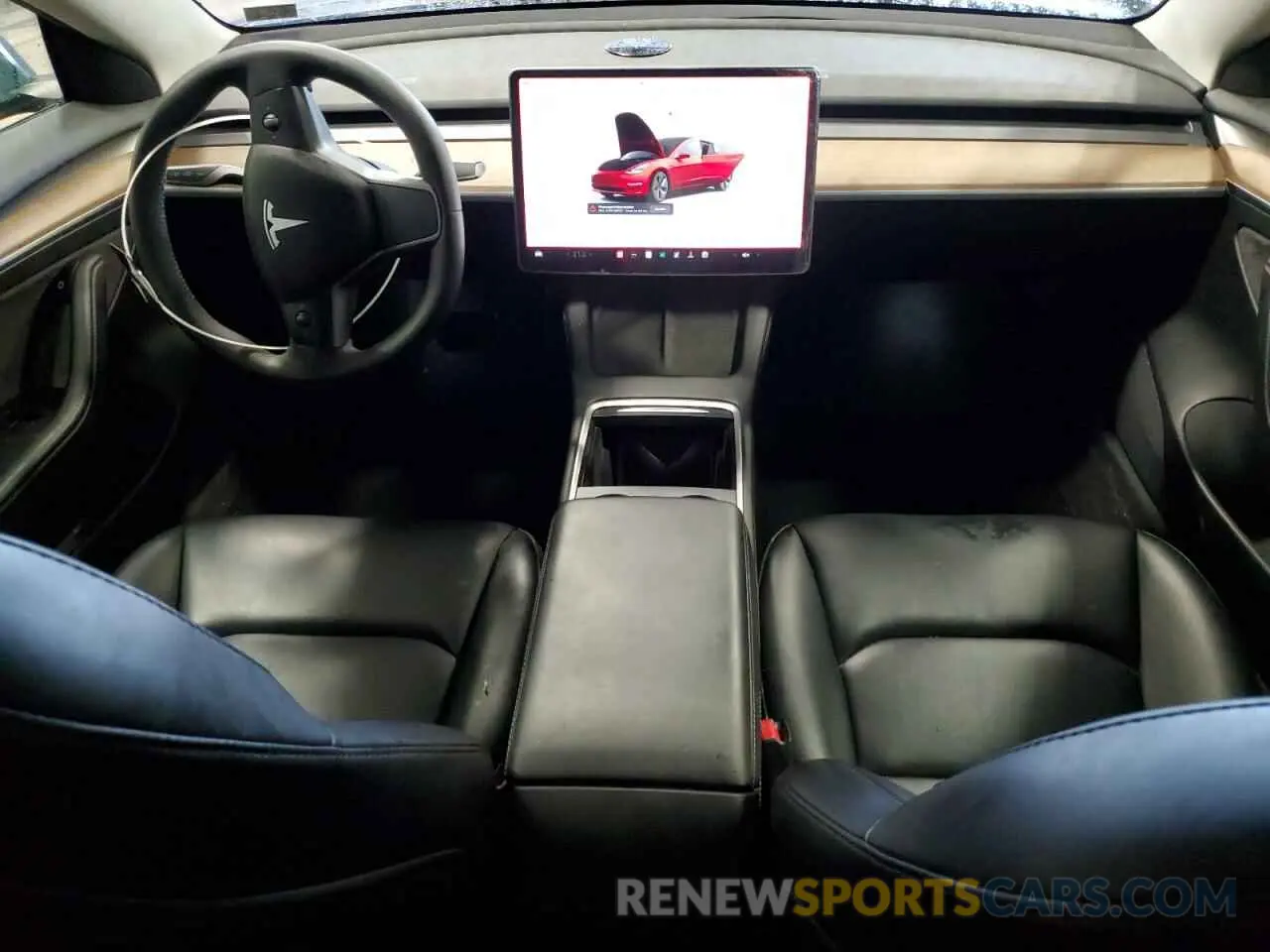 8 fotografías del automóvil dañado 5YJ3E1EB6PF466252 TESLA MODEL 3 2023