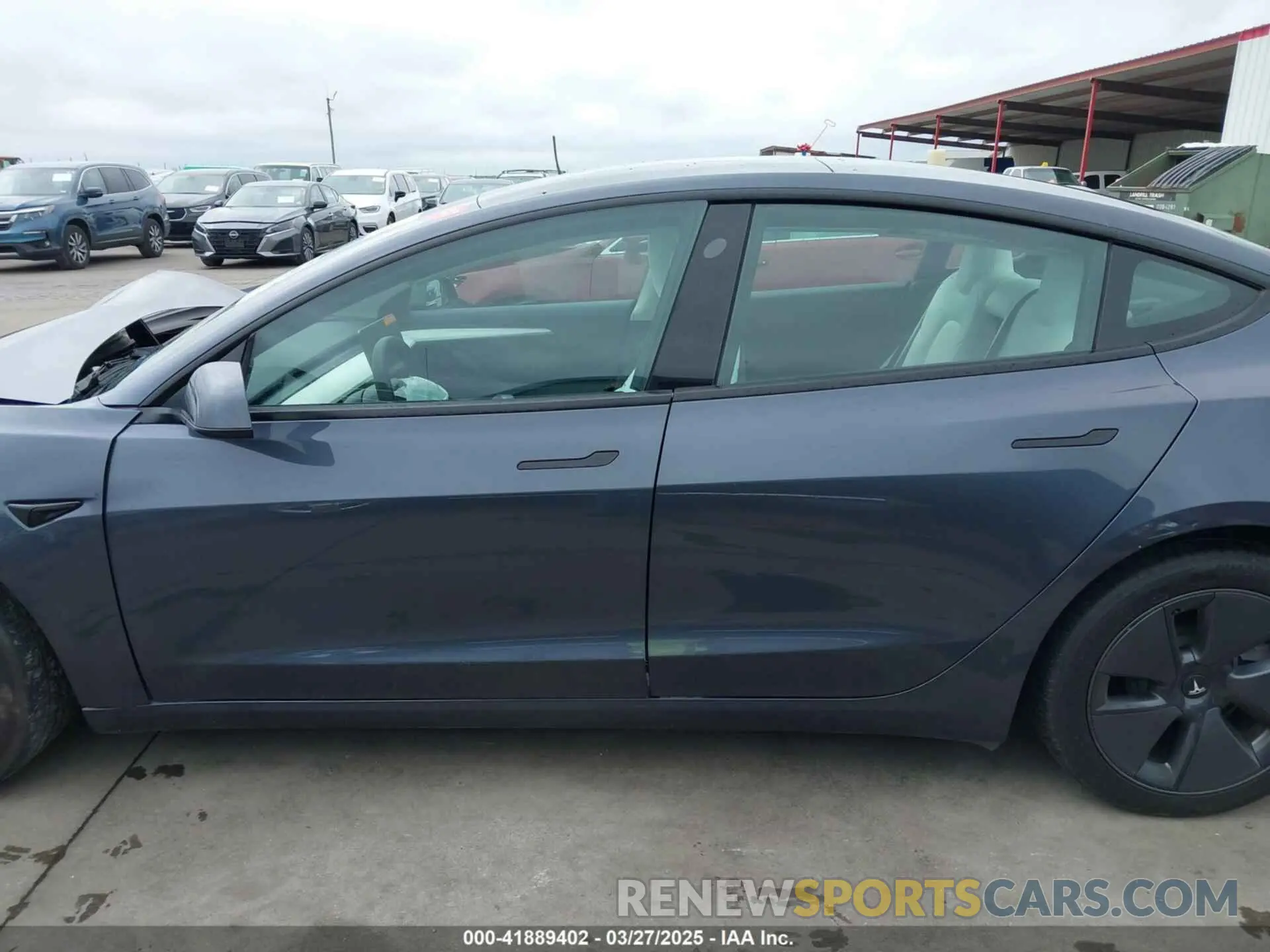 15 fotografías del automóvil dañado 5YJ3E1EB6PF632690 TESLA MODEL 3 2023