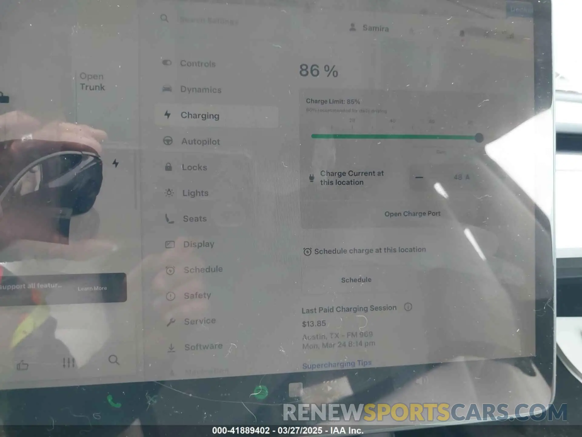 18 fotografías del automóvil dañado 5YJ3E1EB6PF632690 TESLA MODEL 3 2023