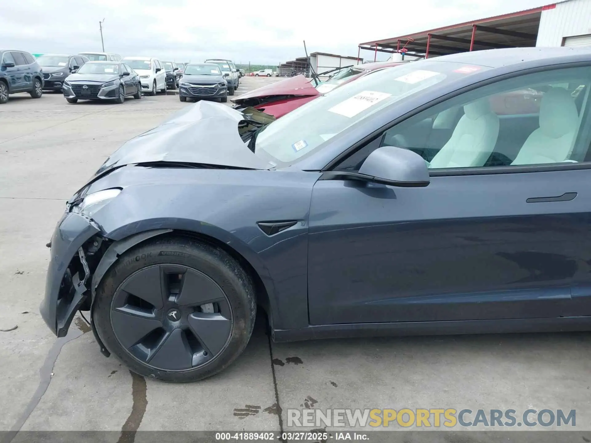 20 fotografías del automóvil dañado 5YJ3E1EB6PF632690 TESLA MODEL 3 2023