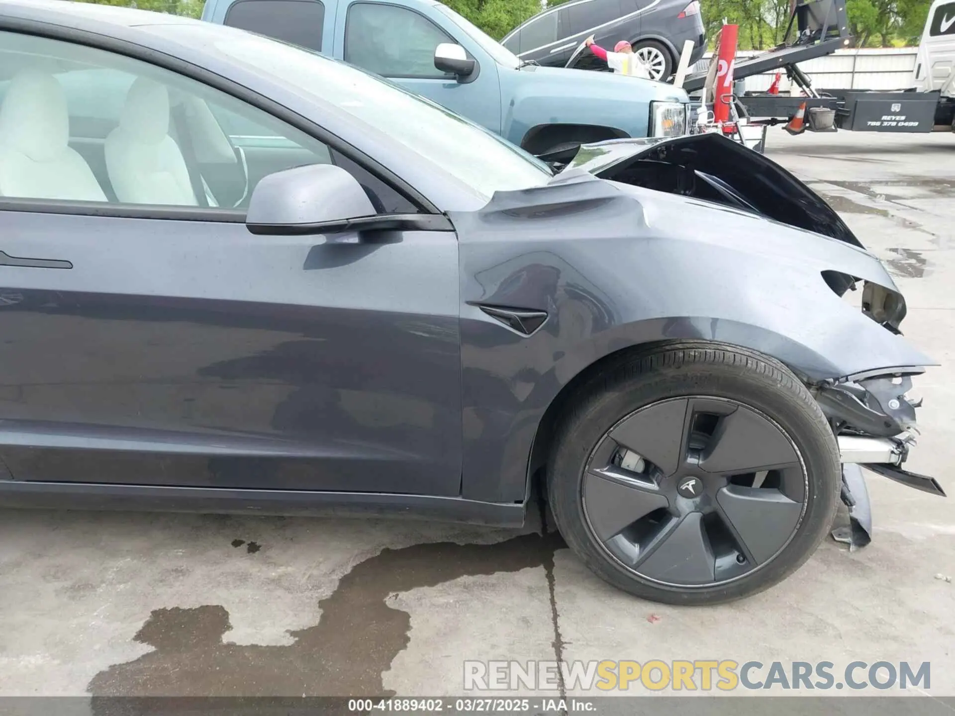 21 fotografías del automóvil dañado 5YJ3E1EB6PF632690 TESLA MODEL 3 2023