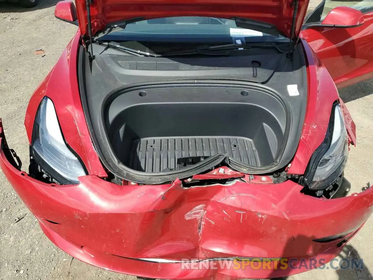 11 fotografías del automóvil dañado 5YJ3E1EB7PF390122 TESLA MODEL 3 2023