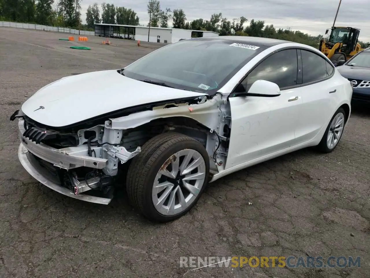 1 fotografías del automóvil dañado 5YJ3E1EB7PF391187 TESLA MODEL 3 2023
