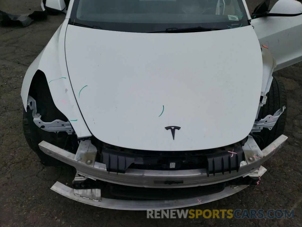 11 fotografías del automóvil dañado 5YJ3E1EB7PF391187 TESLA MODEL 3 2023