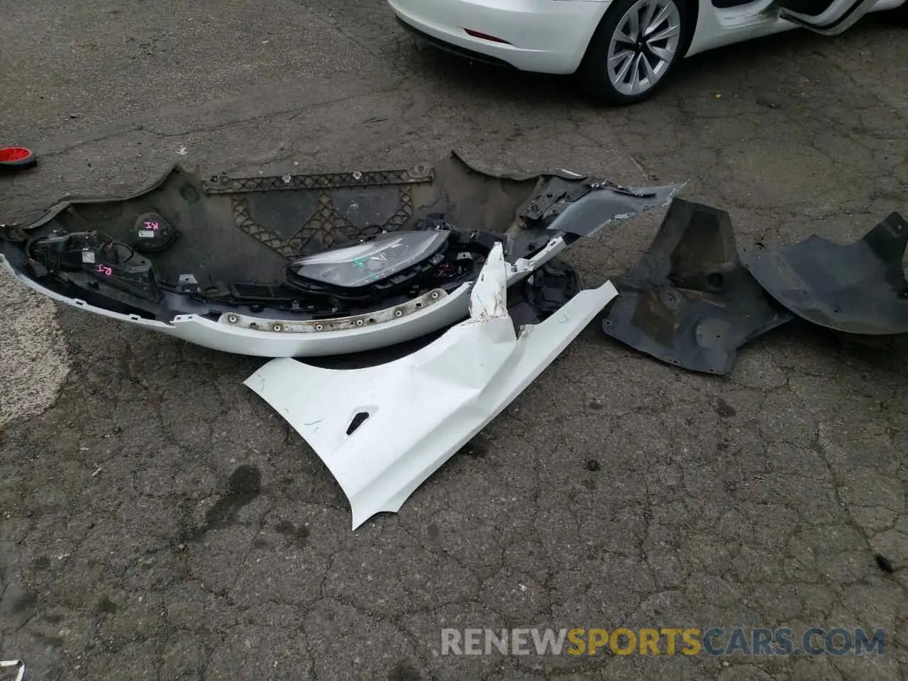 12 fotografías del automóvil dañado 5YJ3E1EB7PF391187 TESLA MODEL 3 2023