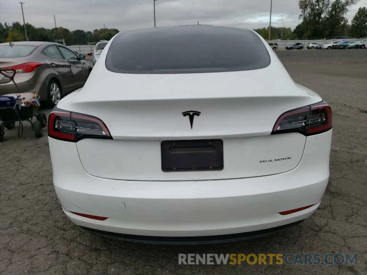 6 fotografías del automóvil dañado 5YJ3E1EB7PF391187 TESLA MODEL 3 2023