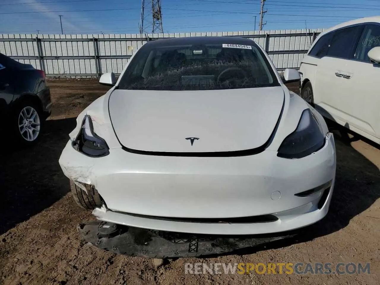 5 fotografías del automóvil dañado 5YJ3E1EB7PF393442 TESLA MODEL 3 2023
