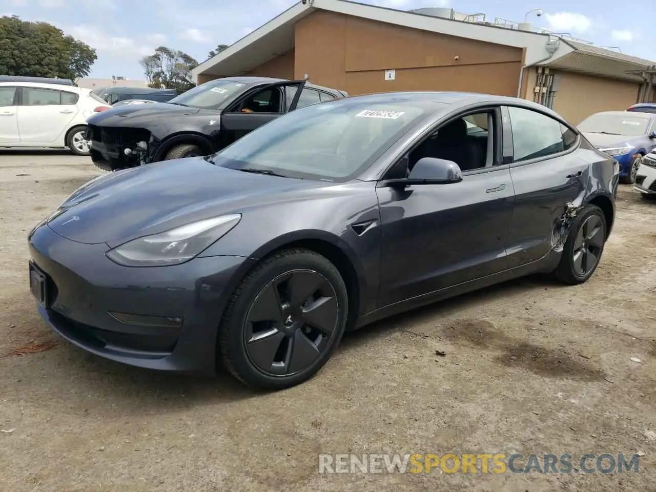 1 fotografías del automóvil dañado 5YJ3E1EB7PF454496 TESLA MODEL 3 2023