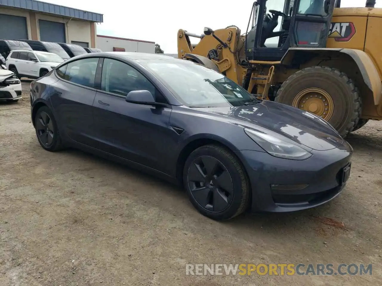 4 fotografías del automóvil dañado 5YJ3E1EB7PF454496 TESLA MODEL 3 2023
