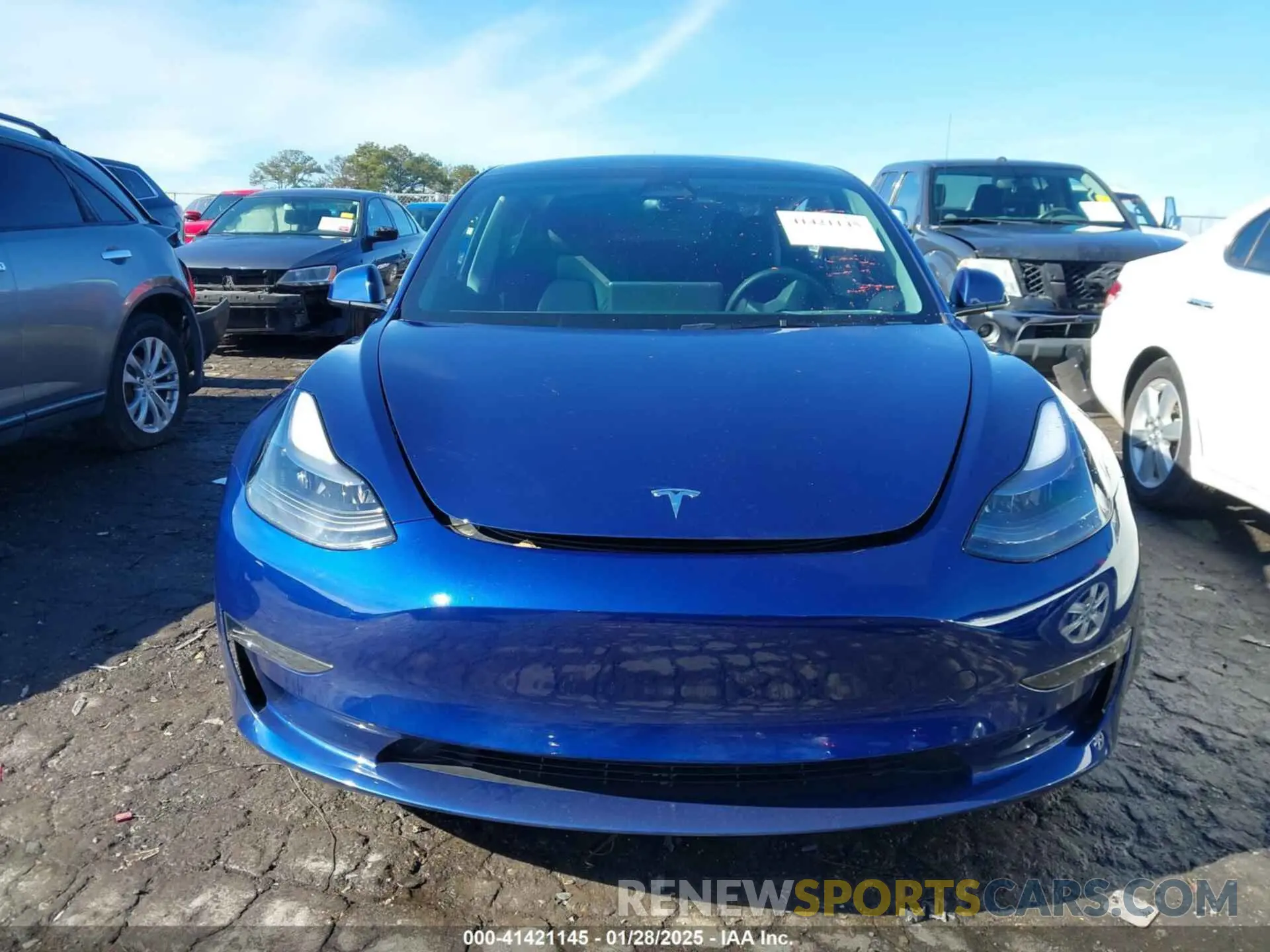 11 fotografías del automóvil dañado 5YJ3E1EB7PF615638 TESLA MODEL 3 2023
