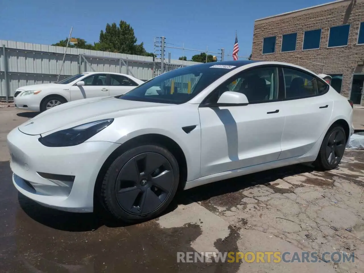 1 fotografías del automóvil dañado 5YJ3E1EB7PF636375 TESLA MODEL 3 2023