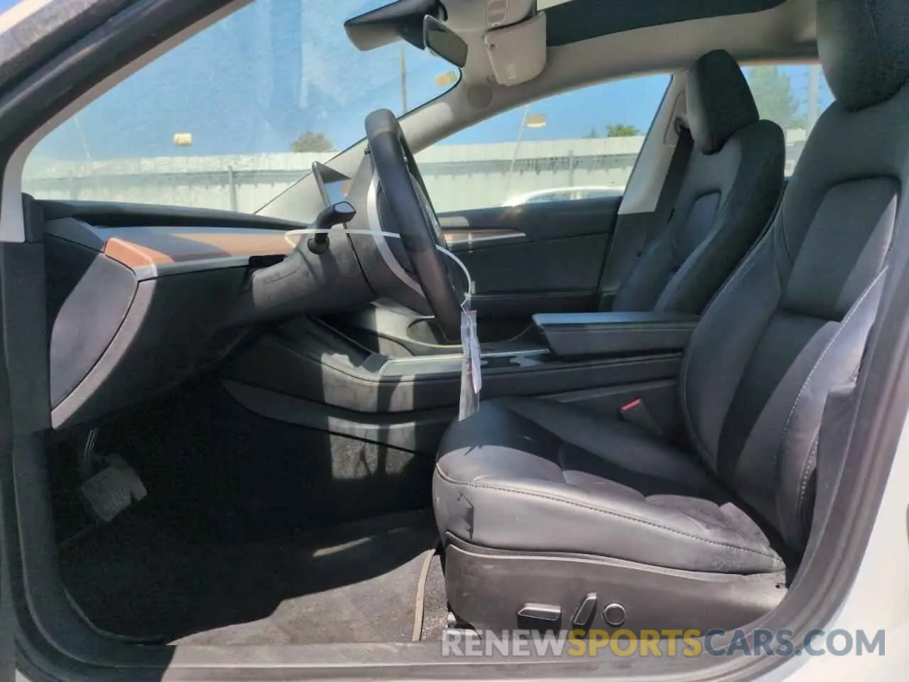 7 fotografías del automóvil dañado 5YJ3E1EB7PF636375 TESLA MODEL 3 2023