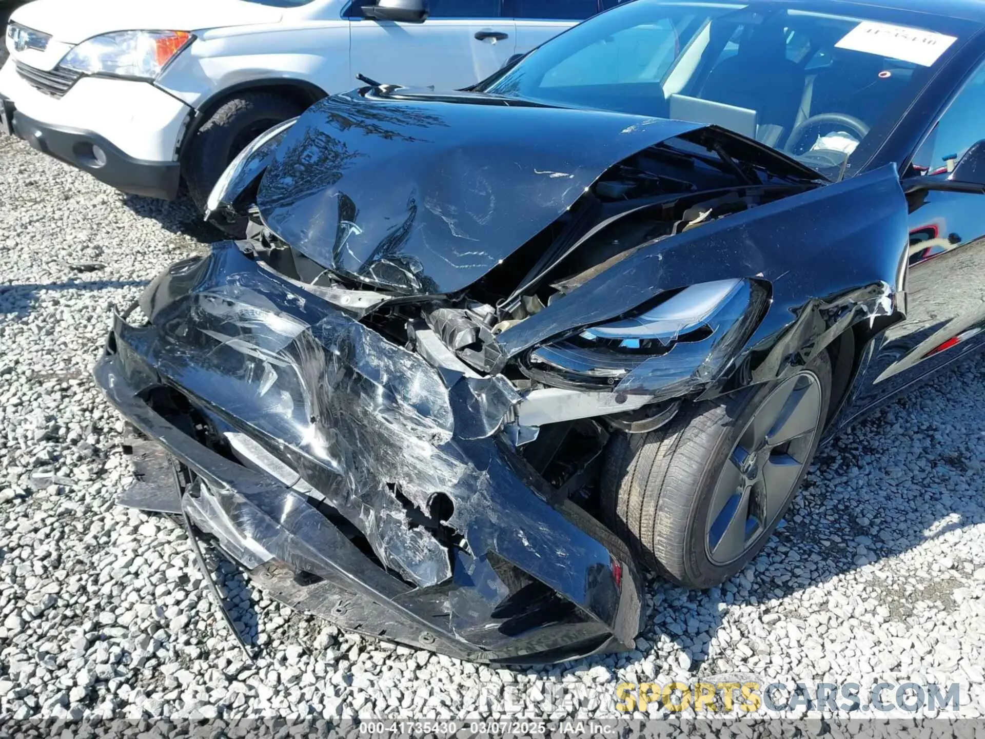 6 fotografías del automóvil dañado 5YJ3E1EB7PF657274 TESLA MODEL 3 2023