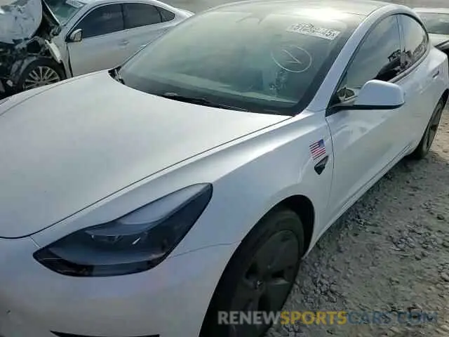 11 fotografías del automóvil dañado 5YJ3E1EB7PF686922 TESLA MODEL 3 2023