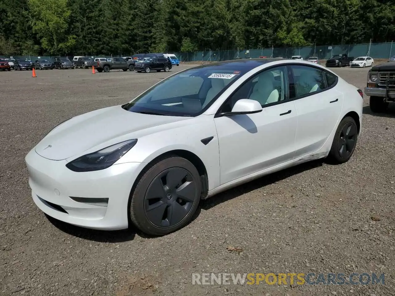 1 fotografías del automóvil dañado 5YJ3E1EB8PF386449 TESLA MODEL 3 2023