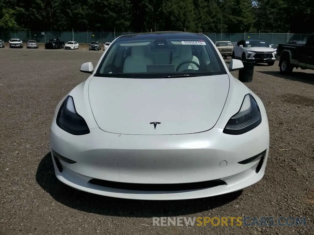 5 fotografías del automóvil dañado 5YJ3E1EB8PF386449 TESLA MODEL 3 2023