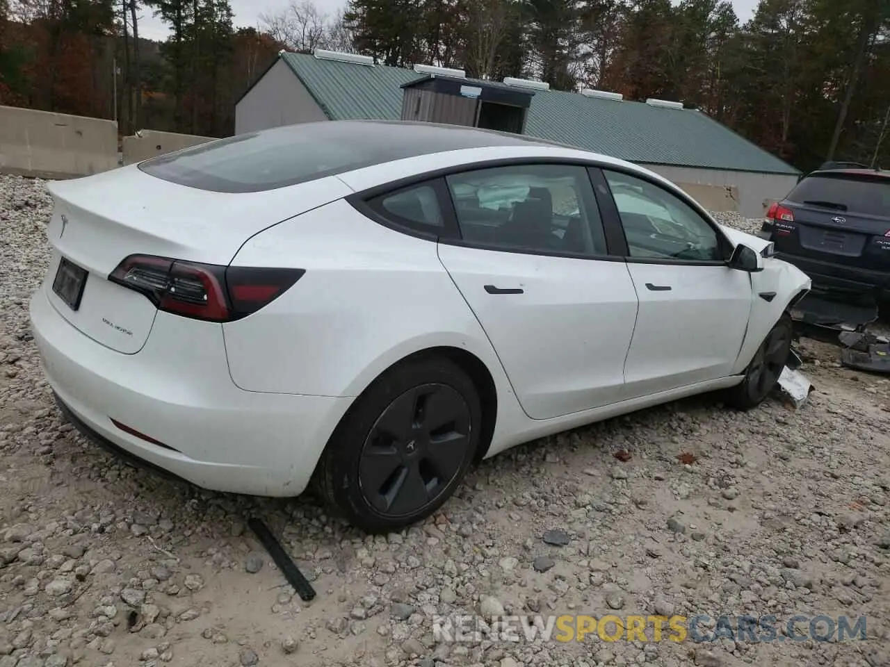 3 fotografías del automóvil dañado 5YJ3E1EB8PF390159 TESLA MODEL 3 2023