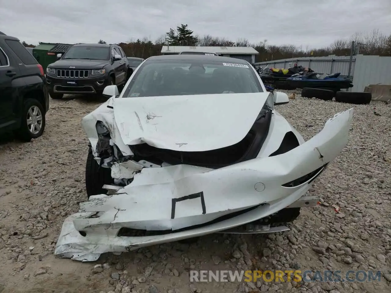 5 fotografías del automóvil dañado 5YJ3E1EB8PF390159 TESLA MODEL 3 2023