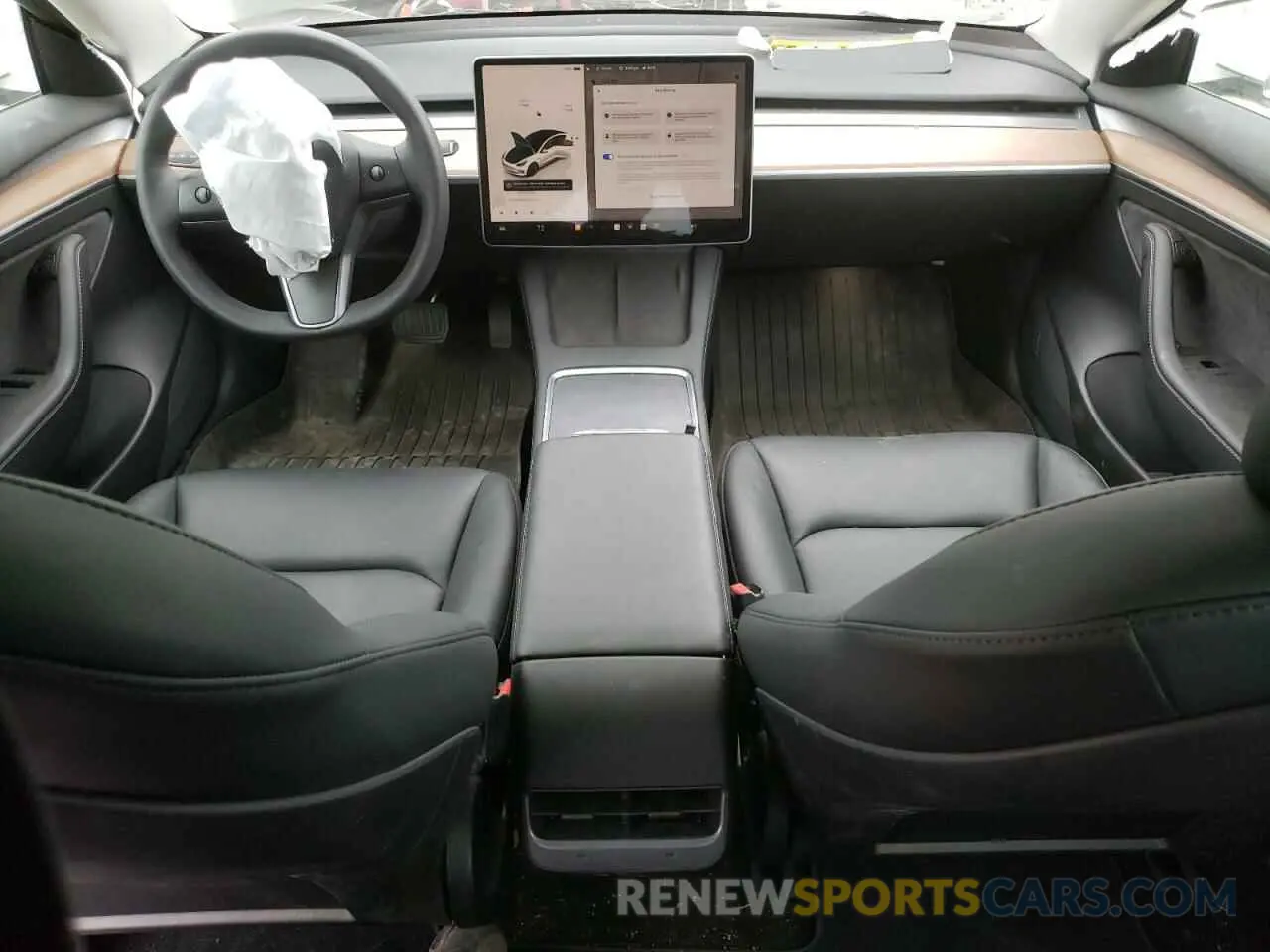 8 fotografías del automóvil dañado 5YJ3E1EB8PF390159 TESLA MODEL 3 2023