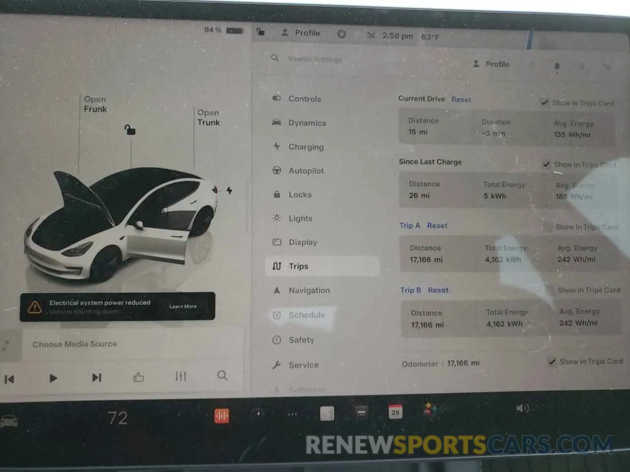 9 fotografías del automóvil dañado 5YJ3E1EB8PF390159 TESLA MODEL 3 2023