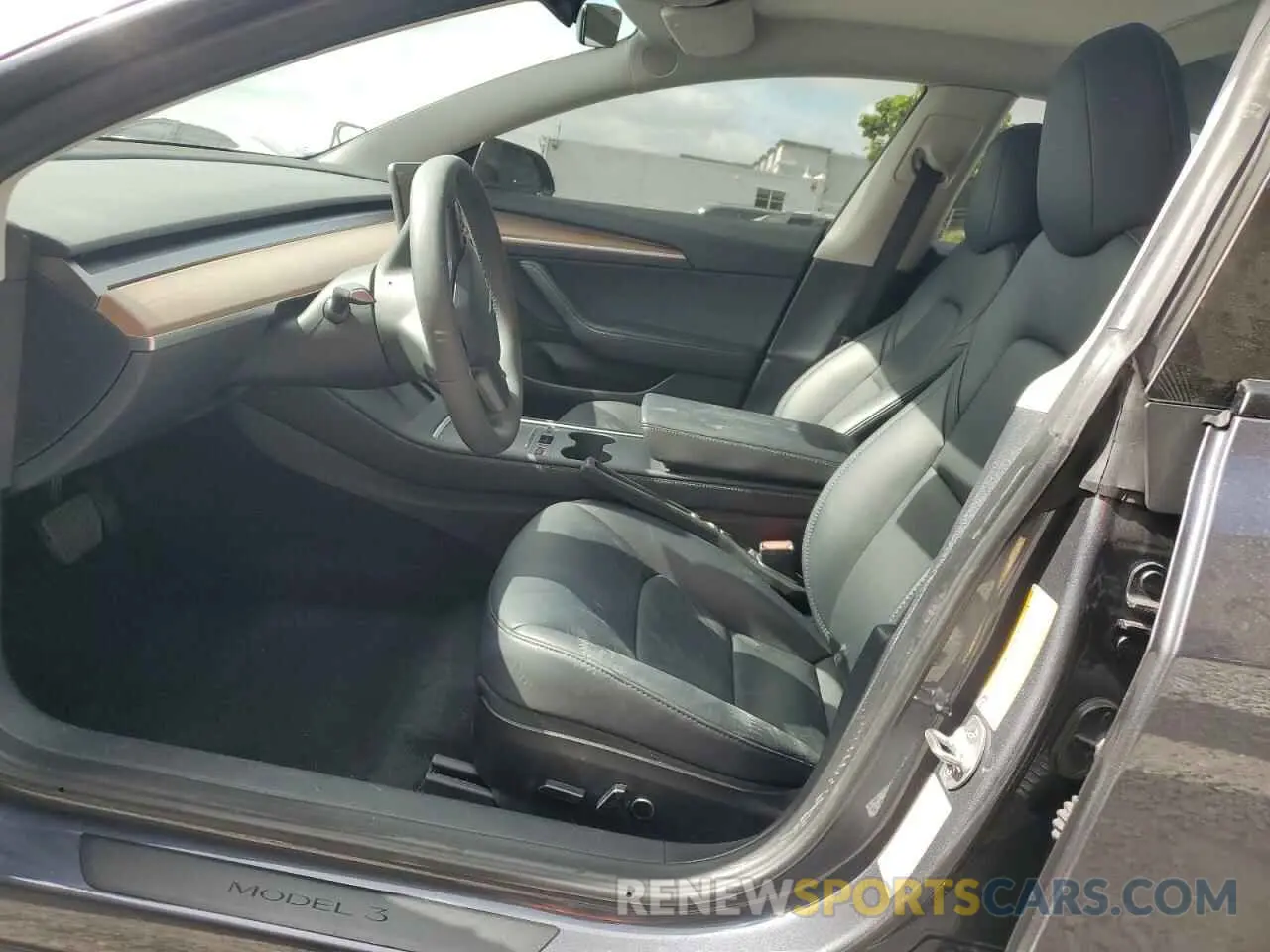 7 fotografías del automóvil dañado 5YJ3E1EB8PF392106 TESLA MODEL 3 2023
