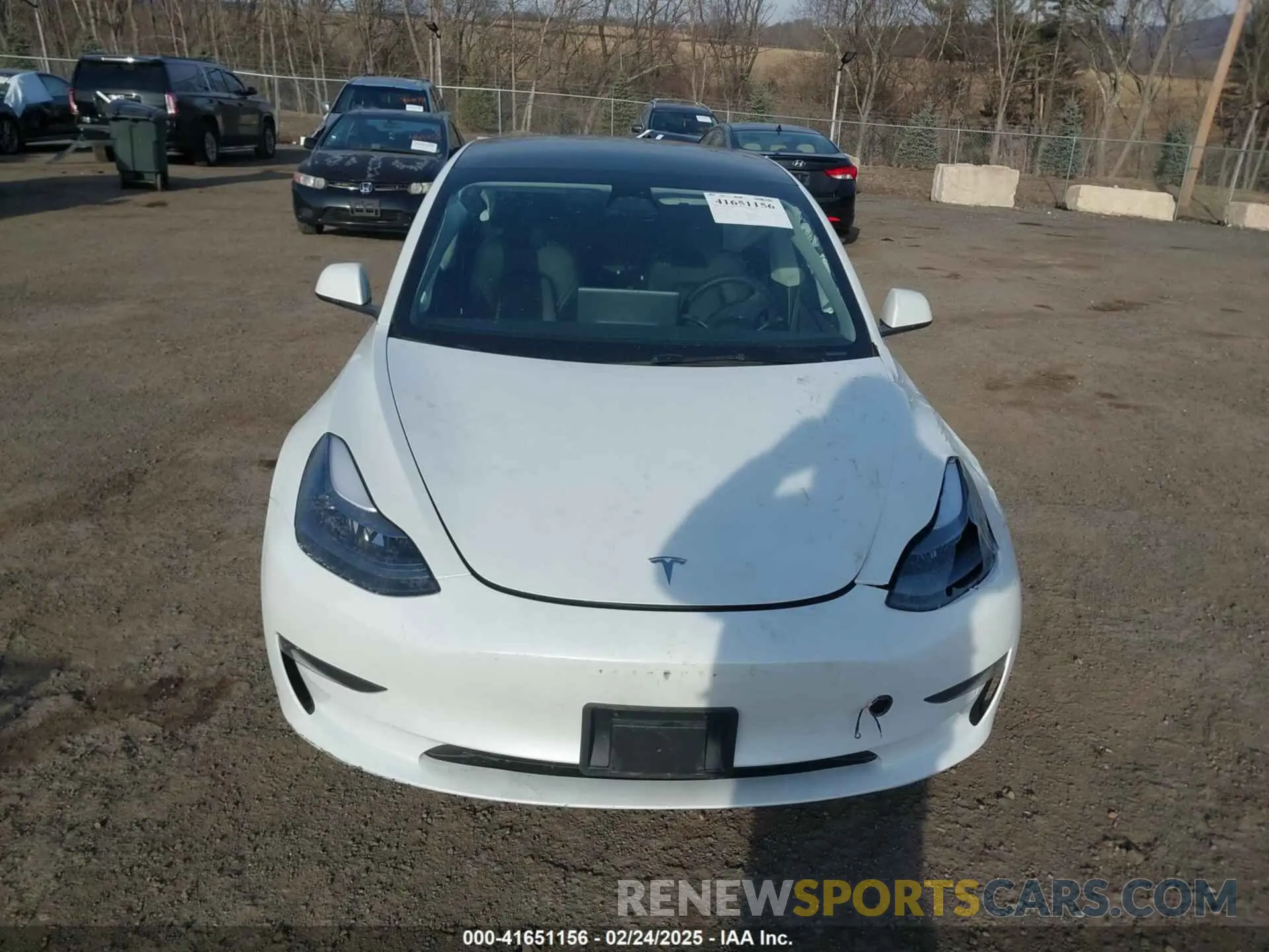 11 fotografías del automóvil dañado 5YJ3E1EB8PF600291 TESLA MODEL 3 2023