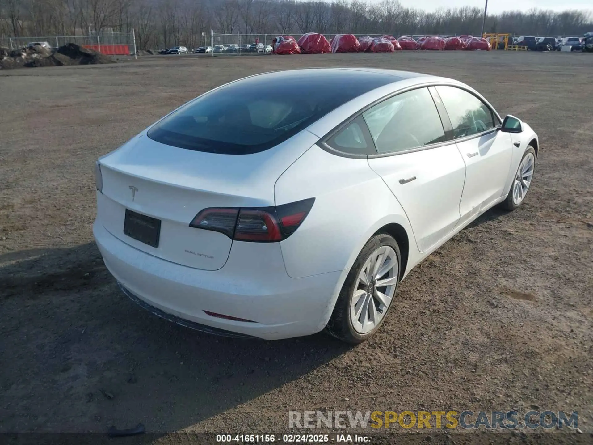 4 fotografías del automóvil dañado 5YJ3E1EB8PF600291 TESLA MODEL 3 2023