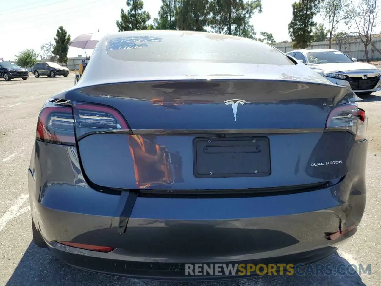 6 fotografías del automóvil dañado 5YJ3E1EB8PF623862 TESLA MODEL 3 2023