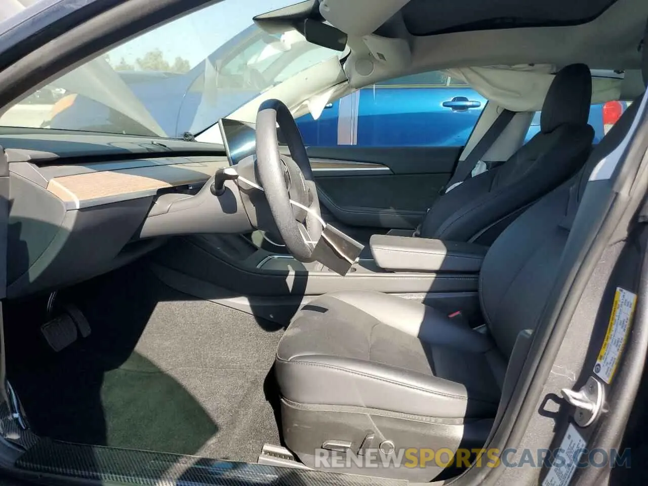 7 fotografías del automóvil dañado 5YJ3E1EB8PF623862 TESLA MODEL 3 2023
