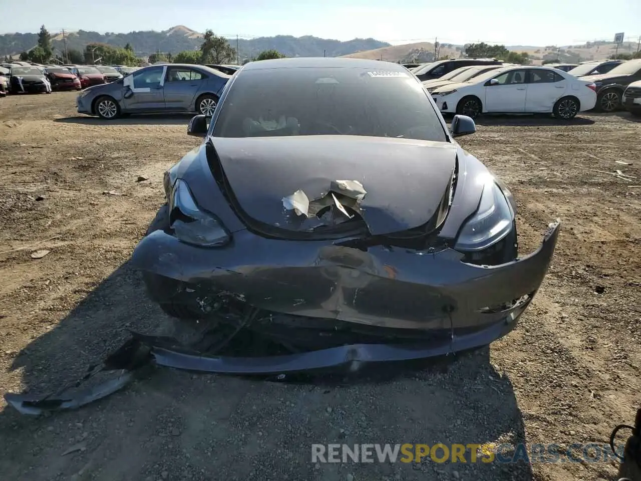 5 fotografías del automóvil dañado 5YJ3E1EB8PF634487 TESLA MODEL 3 2023