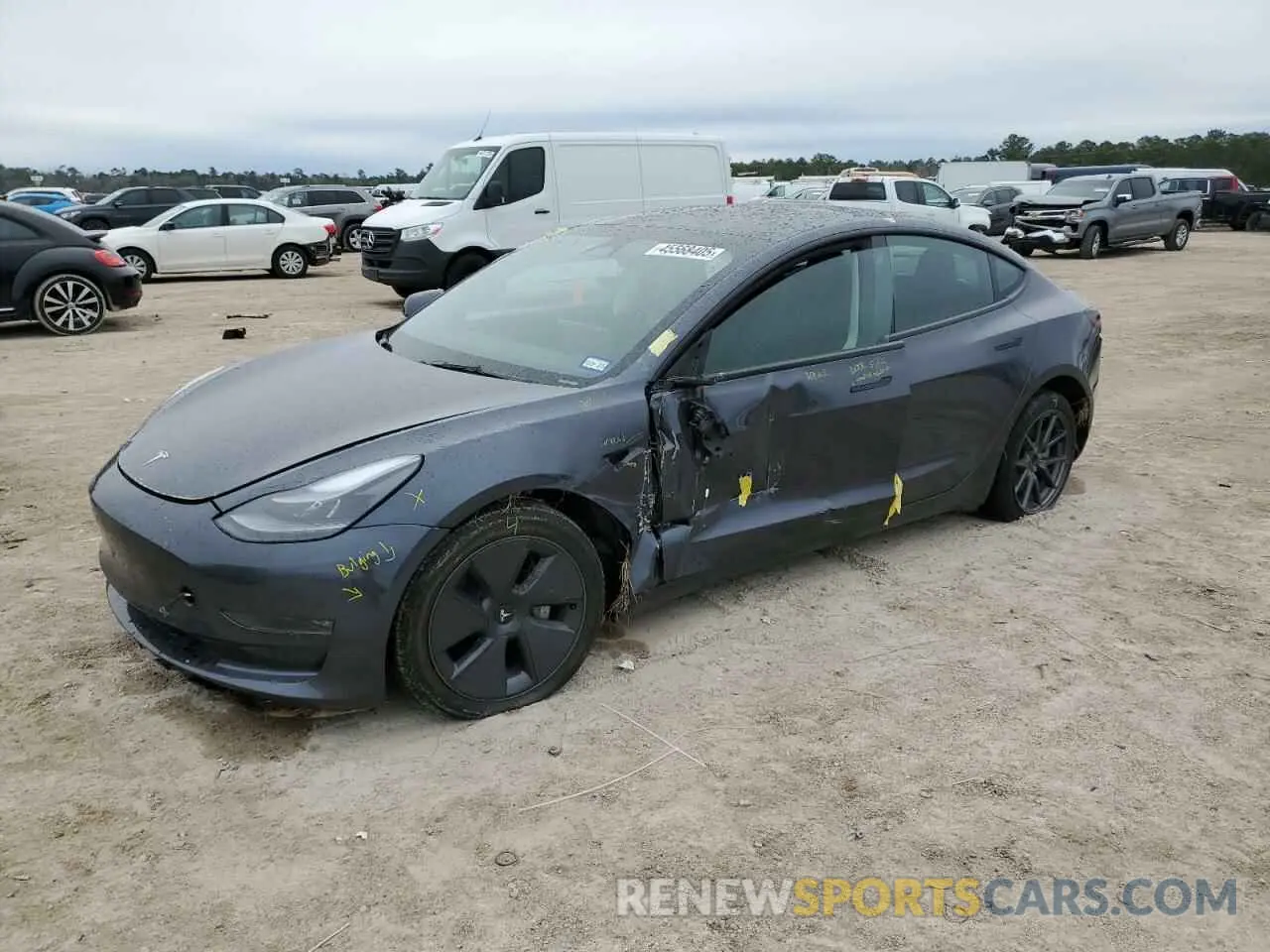 1 fotografías del automóvil dañado 5YJ3E1EB8PF685049 TESLA MODEL 3 2023