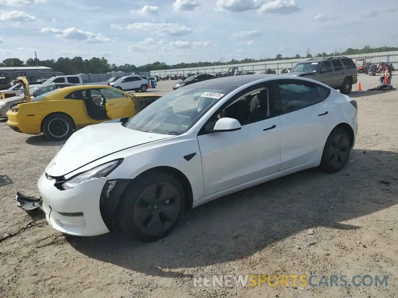 1 fotografías del automóvil dañado 5YJ3E1EB9PF386556 TESLA MODEL 3 2023
