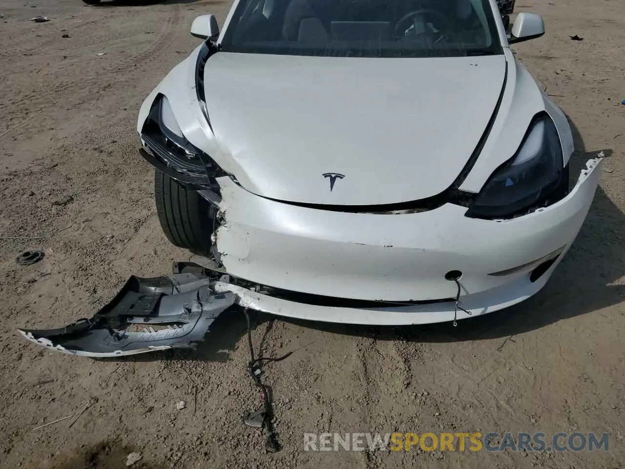 11 fotografías del automóvil dañado 5YJ3E1EB9PF386556 TESLA MODEL 3 2023