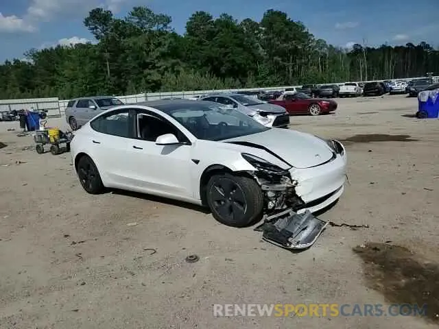 14 fotografías del automóvil dañado 5YJ3E1EB9PF386556 TESLA MODEL 3 2023