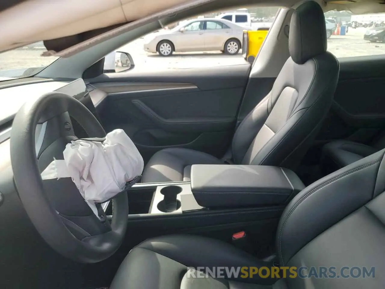 7 fotografías del automóvil dañado 5YJ3E1EB9PF386556 TESLA MODEL 3 2023