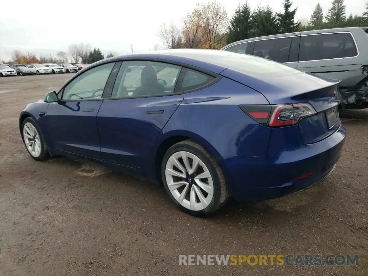 2 fotografías del automóvil dañado 5YJ3E1EB9PF416171 TESLA MODEL 3 2023
